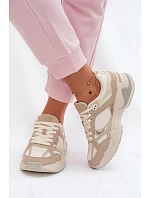 Dámské tenisky na platformě GAP MARATHON GPW6154923895 Béžové