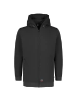Hooded Sweat Jacket Washable 60°C mikina unisex tmavě šedá