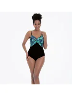 Dámské jednodílné plavky Almeria M3 6208 801 černé s mentol. potiskem - Anita Care Dámské jednodílné plavky Almeria M3 6208 801 černé s mentol. potiskem - Anita Care