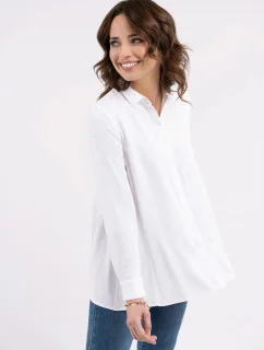 Dámská košile K-Emma L09347-S24 bílá - Volcano