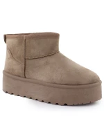 Dámské sněhule semišové béžové Potocki 16322