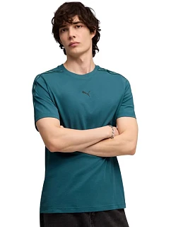Pánské tričko Puma Tape Tee tyrkysové 691693 41 pánské