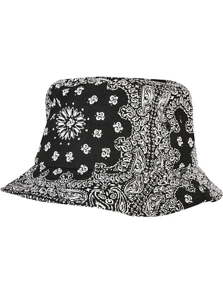 Flexfit 5003BP Klobouk "Bandana Print" 55.03BP black/white