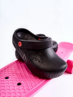 Dětské lehké pantofle Kroks Big Star II375001 Černá