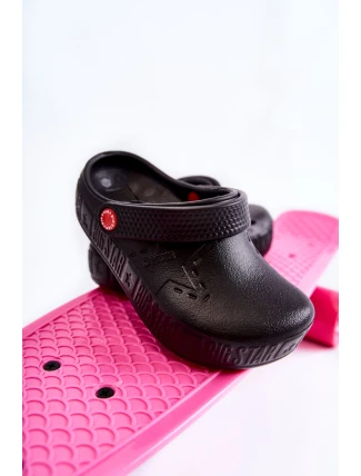 Dětské lehké pantofle Kroks Big Star II375001 Černá