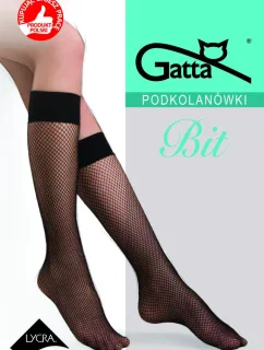 Síťované podkolenky "kabaretky" BIT