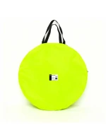 Fotbalová tréninková branka - neonově zelená (M) 120x80x80 cm