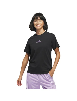 Dámské tričko adidas Bow on Linear Logo Graphic T-shirt black KB2400