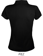 SOL'S Prime Women Dámské piqué polo z těžké bavlny 25.0573 black