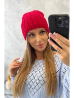 Dámská čepice Rebecca K345 červená
