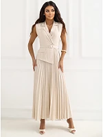 Šaty IT SK 21558.03 světle béžové