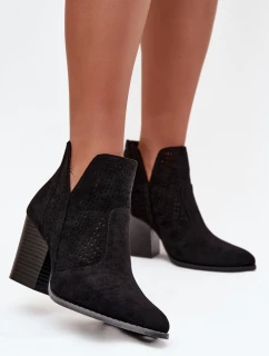 Boty na podpatku model 218728 Step in style