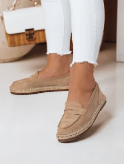 JUDANA beige FashionStreet dámské espadrilky ZY0630