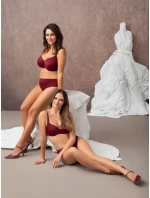 Dámská podprsenka 17871 Virginia burgund - CORIN Dámská podprsenka 17871 Virginia burgund - CORIN