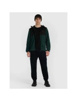 Pánský běžný fleece s kapucí 4F 4FWAW25TFLEM417-40S