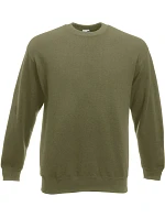 Fruit of the Loom Premium Set-In Sweat Pánská mikina 16.2154 classic olive