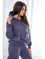 Izolovaná sada s ozdobnou kapsou grafitová