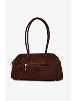 Eko Semišová Taška S Přívěskem Čokoládová Noelia