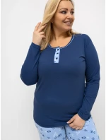 Pyžamo DU PI FP 510.13 tmavě modré