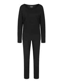 Dámské pyžamo Timeless Sensuality PK LSL - BLACK - černé 0004 - TRIUMPH