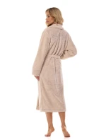 L&L 2413 Camelia dlouhý dámský župan 3XL
