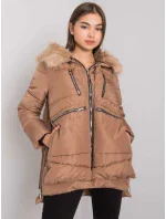 Dámský kabát NM KR H 1072 velbloudí