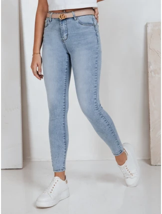 Dámské push up džíny světle modré FashionStreet UY2821 Dámské push up džíny světle modré FashionStreet UY2821