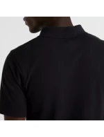 Bavlněná polokošile New Balance Pique M MT51519BK Tričko