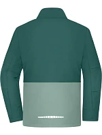 Daiber JN 1886 3-vrstvá softshellová bunda 02.1886 industrial green/foggy green
