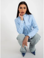 Dámská bunda NM KR G103 bunda.00P světle modrá - FPrice Dámská bunda NM KR G103 bunda.00P světle modrá - FPrice