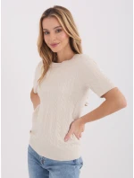 Jumper PM SW B 613.09 světle béžový