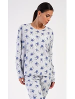 Dámské pyžamo dlouhé Stars Dámské pyžamo dlouhé Stars