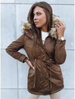 Dámská zimní bunda parka VIXEN hnědá FashionStreet TY3871
