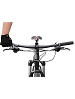CYKLISTICKÉ RUKAVICE SENIOR ČERNÉ DUNLOP R.S