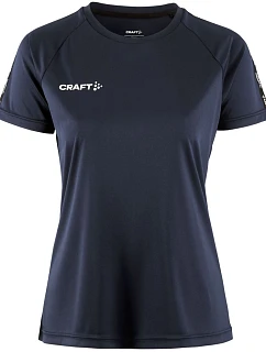 Craft Teamwear Squad Go Contrast Jersey W Dámské kontrastní sportovní tričko 82.2726 navy