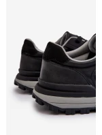 Pánské tenisky Big Star NN174069 Memory Foam System Černé Pánské tenisky Big Star NN174069 Memory Foam System Černé