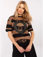 Halenka CLM BZ 0004.50 černá a béžová