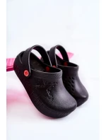 Dětské lehké pantofle Kroks Big Star II375001 Černá Dětské lehké pantofle Kroks Big Star II375001 Černá