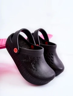 Dětské lehké pantofle Kroks Big Star II375001 Černá