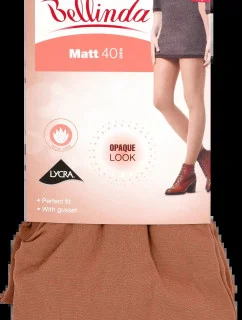 Dámské punčochové kalhoty MATT 40 DEN - BELLINDA - amber