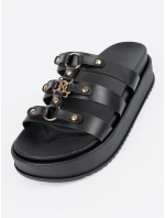 Pěkné dámské   nazouváky platforma