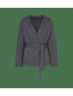 Cozy Comfort Robe Top Quilted - GRAY - TRIUMPH GRAY - TRIUMPH Cozy Comfort Robe Top Quilted - GRAY - TRIUMPH GRAY - TRIUMPH