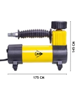 Cestovní kompresorové čerpadlo DUNLOP 12V DC 100psi