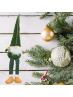 DEKORATIVNÍ TRPASLÍK 30+15CM ZELENÝ