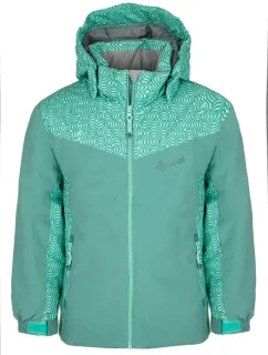 Dívčí lyžařská bunda JENOVA-JG Tmavě zelená - Kilpi