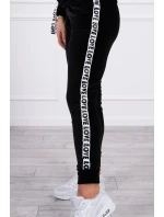 Láska velurová sada černá