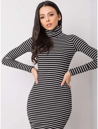 Šaty 288 SK 0911375.92P černá a stříbrná Šaty 288 SK 0911375.92P černá a stříbrná