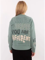 Mikina D10600T02695A pistácie