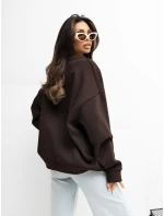 Mikina RV BL A1035.13 tmavě hnědá