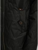 Dámská prošívaná přechodná bunda černá FashionStreet TY5562